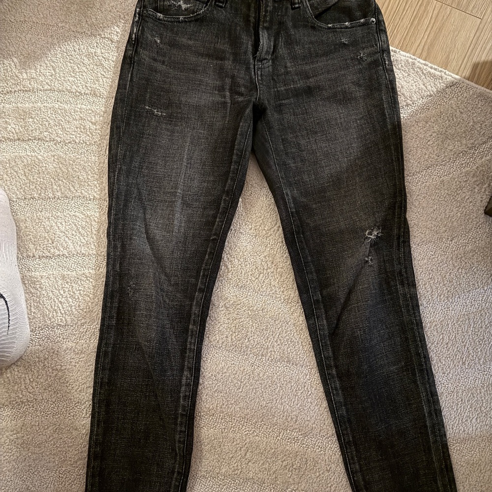 Moussy Vintage Black Washed Denim Jeans